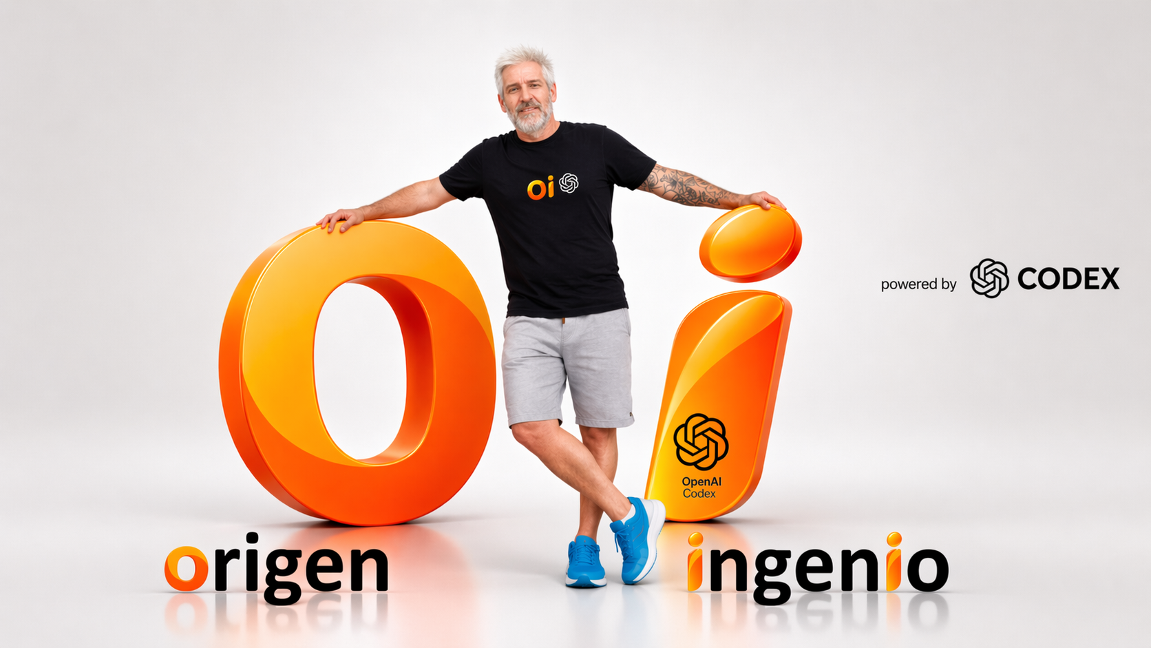 Luis junto a ORIGEN INGENIO y CODEX